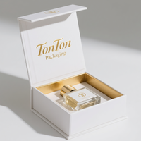 Boîte à parfum personnalisée pour flacons de parfum haut de gamme et échantillons avec emballage de boîte cadeau de luxe