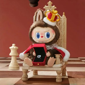 오리지널 POPMART 더 몬스터즈 라부부 체스 어드벤처 키체인 플러시 토이 선물용 - Product Image 5