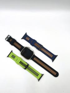 Correa de Silicona para Reloj <span class=keywords><strong>Apple</strong></span> Series 9, 8, 7 SE, Diseño Deportivo, Correa de Repuesto Inteligente Suave y Cómoda - Product Image 3