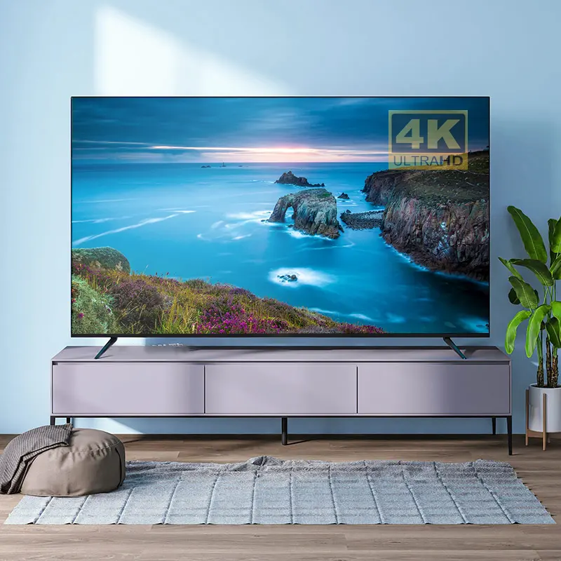 Nhà Máy Bán Buôn Giá Rẻ 4K Tv 85 Inch Với Tempered Glass 75 Inch Led 4K Tv Home 100 Inch Tv 4K
