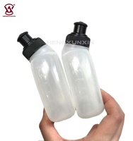 Bouteille d'eau de sport en plastique de 170 ml, à boire directement, pour la course à pied en plein air