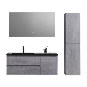 Hot Sale Forrest 1.2m 48" Modern Melamine Floating Hotel Bathroom Vanity Cabinet