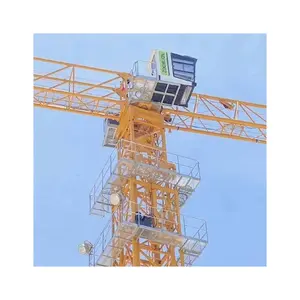 Second-hand Construction Tower Crane China Load 12 Ton 7022-12 Flat-Top Tower Crane For Sale