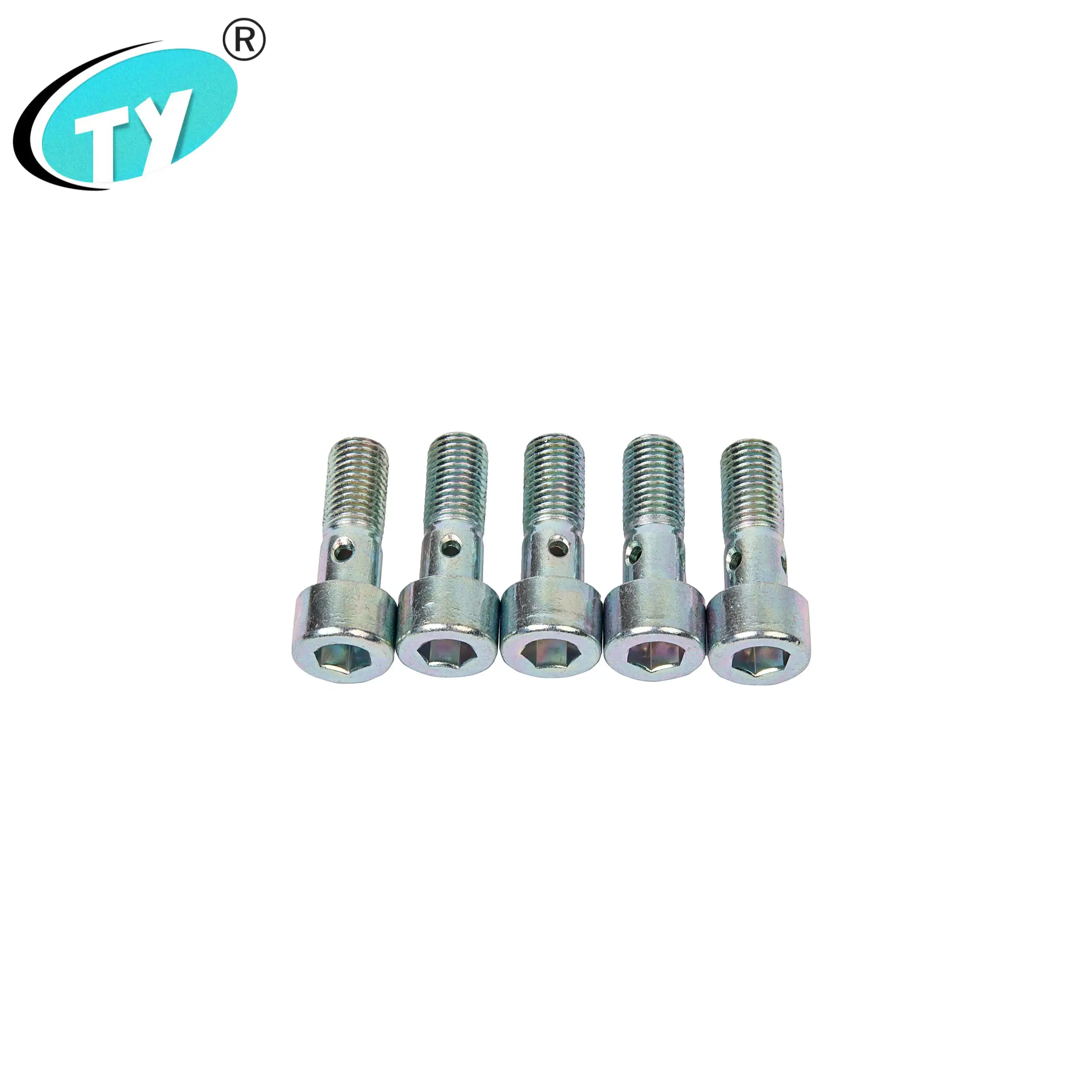 Promotional M10 Hex Size 30mm Standard Bolts Industrial Product Parts Round Head Hollow Hex Bolts