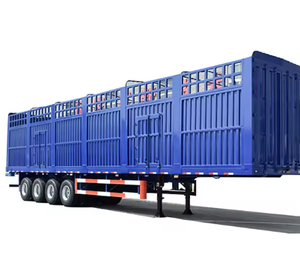 Semi-remorque à ridelles de 60 tonnes et 1200 mm de hauteur - Product Image 1