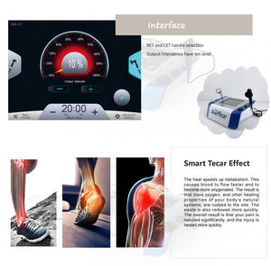 Popular Smart <span class=keywords><strong>Tecar</strong></span> 448k RF Cap Res para Terapia Térmica Profunda del Cuerpo Humano, Terapia <span class=keywords><strong>Tecar</strong></span> con Dos Manijas - Product Image 6