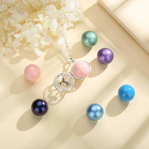 Collier pendentif <span class=keywords><strong>Bola</strong></span>, pendentif motif arbre <span class=keywords><strong>de</strong></span> vie, carillon <span class=keywords><strong>de</strong></span> l'ange, appel mexicain, harmonie, <span class=keywords><strong>grossesse</strong></span> - Product Image 3