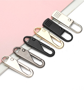 Chất Lượng Cao Có Thể Tháo Rời Xách Tay Zip Pullers Thay Thế Có Thể Tháo Rời Dây Kéo Đầu Thanh Trượt Cho Kim Loại Dây Kéo - Product Image 2