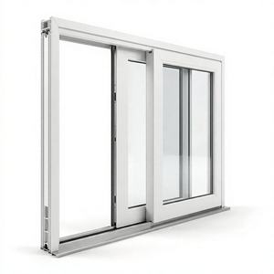 Portes coulissantes à double vitrage trempé, profil PVC multicouche, minimisation du transfert de chaleur, isolation phonique extérieure, climat intérieur silencieux - Product Image 6