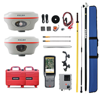 Receptor GNSS Kolida K60 con Medición Láser, GPS RTK, Módulo Internacional, Cámara Dual, Software de Postprocesamiento, IP68, -30~65
