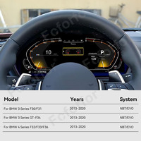 Tableau de bord LCD 12.3 ''pour BMW série 3 2013-2020 voiture LCD tableau de bord intelligent tableau de bord compteur de vitesse tableau d'affichage de la vitesse du véhicule