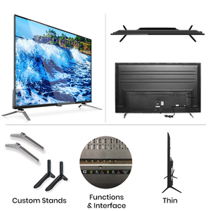 Téléviseur hd personnalisé, vente en gros, 65 pouces, grand écran tv 4k, qui tient votre propre boîtier smart tv android, 75 pouces - Product Image 6