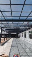Panneau en polycarbonate solide haute résistance pour usage extérieur en hôtel - Toiture moderne durable