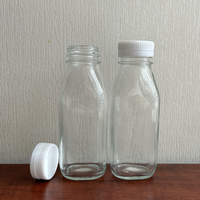 Creamer Bottle Vintage Water Drinking Bottle Date Milk Shake avec 44 mm Twist Lug Cap pour Smoothies Cold Brew