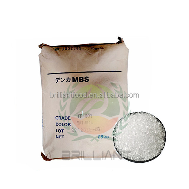 Top Grade White Powder MBS Industry Impact Modifier MBS Resin ISO9001 Certified 99.99% Purity Non-Toxic 25kg PP Bag