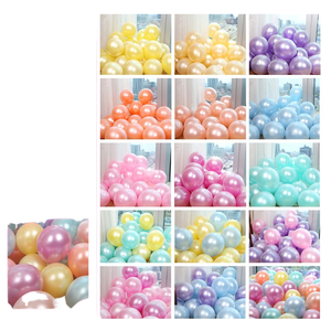 Palloncino Gonfiabile da 10 Pollici a Doppio Strato in Lattice Perlato con Stampa Serigrafica per Compleanno, Matrimonio, San Valentino, Capodanno Cinese, per Adulti - Product Image 2