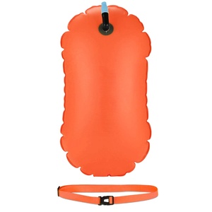 Bouée de natation gonflable étanche en PVC, sac flottant de sécurité pour eaux ouvertes, équipement de natation extérieur - Product Image 1