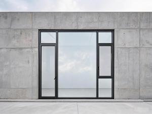 Ventana Abatible de Aluminio de Diseño Popular XH109 con Vidrio Templado para Edificios de Oficinas - Product Image 1