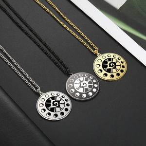 Myshape Azulejo símbolo de la Deidad Maya Hunab Ku colgante <span class=keywords><strong>collares</strong></span> joyería de acero inoxidable hombres talismán <span class=keywords><strong>collares</strong></span> - Product Image 4
