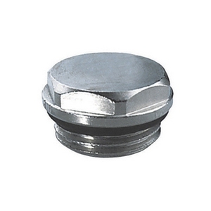 Tappo Maschio per Collettori da 1 Pollice, Componente per Sistema HVAC - Product Image 1