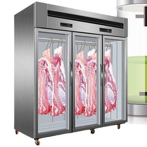 Vitrina Refrigerada Comercial para Exhibición <span class=keywords><strong>de</strong></span> <span class=keywords><strong>Carne</strong></span>, con Puerta Corredera <span class=keywords><strong>de</strong></span> Acero Inoxidable y Vidrio Templado, para <span class=keywords><strong>Carne</strong></span> <span class=keywords><strong>de</strong></span> Res y <span class=keywords><strong>Cordero</strong></span> - Product Image 4