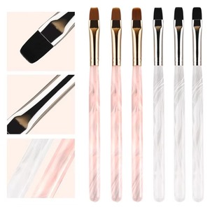 Gel Painting <b>Brush</b> Nail Art for Gel Tip Extension Acrylic Builder Accessory Nail Art <b>Brushes</b> Gel Nail <b>Brush</b> - Product Image 6