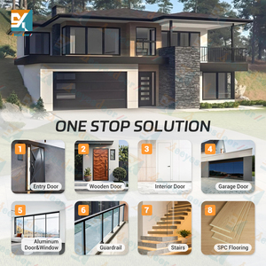 Seeyesdoor siêu Chiều cao thiết kế an ninh cửa Morden phía trước thông minh khóa cửa với máy ảnh nhập nhôm pivot cửa cho Vill - Product Image 4