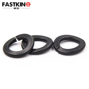 Arandela de bloqueo de resorte curvo Negro <span class=keywords><strong>Oxida</strong></span> D8 Tipo de onda DIN128A Material de acero - Product Image 2