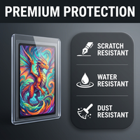 Protège-cartes rigides 35PT Standard Top Loader - Étuis de protection pour cartes Yugioh Magic