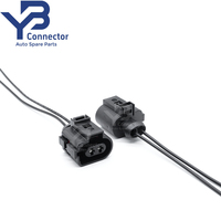 1J0973722A Konektor 2 Pin untuk Lampu Kabut, Kabel Harness untuk Audi VW Beetle Golf Passat Tiguan Skoda Seat 3B0973722A