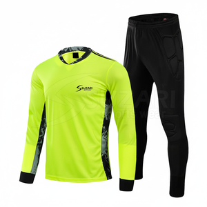 New Reasonable Price High Quality Winter Goalkeeper Uniform Pakistan Made 100% Polyester Customizable for Online <b>Sale</b> - Product Image 1