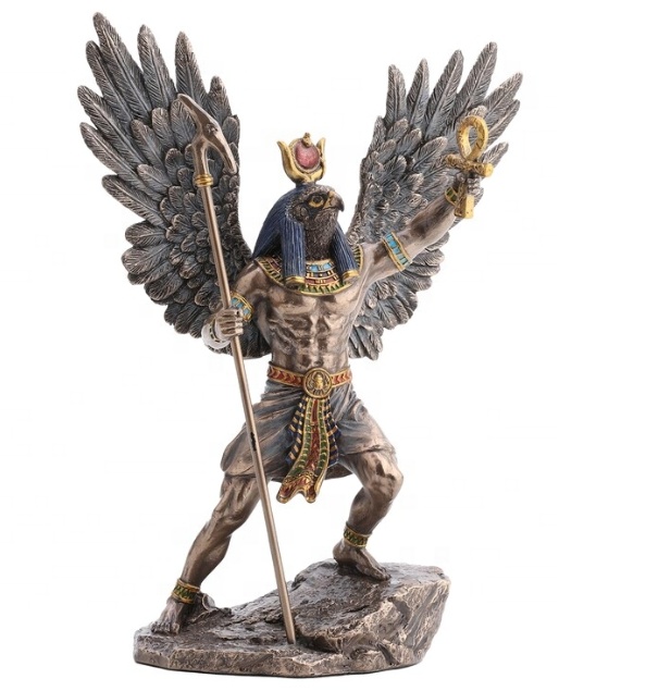 Scultura antica egizia del sole