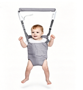 Chaise sauteuse pliable pour bébé avec sangle réglable, siège en coton doux, sauteuse réglable pour l'exercice et le jeu en intérieur - Product Image 2