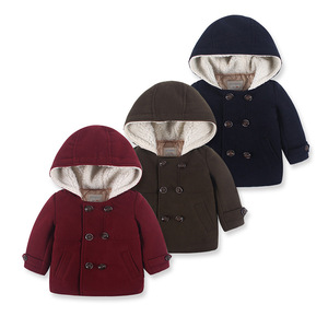 Manteaux d'hiver coupe-vent pour enfants de marque, pas chers, avec boutons, pour l'achat en ligne en Inde - Product Image 1