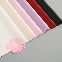 Papier de Doublure Intérieure Translucide en Soie Douce pour Emballage de Bouquet de Fleurs