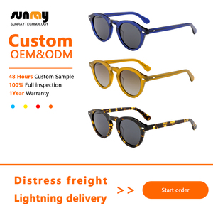 Gafas de Sol Unisex Modernas con Marco Cuadrado de Acetato, Lentes Anti-Radiación, Protección UV, Diseño de Lujo, Montura Completa, OEM - Product Image 3