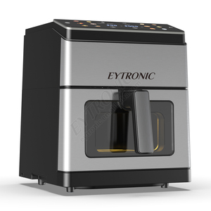 Freidora de Aire Digital Inteligente de Nuevo Estilo, 6.5L 8L, Doble Calentamiento, Acero Inoxidable, con Ventana Visible, Freidora de Aire de Doble Calentamiento, Nuevo Estilo - Product Image 3