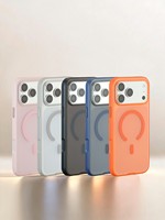 Nouvelle Arrivée Coque de Téléphone Portable de Luxe Magnétique Antichoc au Toucher Doux et de Haute Qualité pour iPhone Séries 18, 17, 16