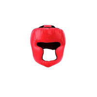 Casque de protection pour la tête et le visage Sanda Boxing Monkey Face, pour adultes et enfants, entraînement de kickboxing, taekwondo, en polyuréthane.