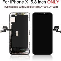 Écran tactile LCD de remplacement pour iPhone X Xs Max Xr 10 11 12 Pro, assemblage OLED pour iPhone 5s 6s Se 5 6 7 8 Plus, écran LCD