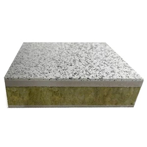 Système de revêtement <span class=keywords><strong>mural</strong></span> extérieur EIFS Isolation et décoration des murs extérieurs Panneau intégré en silicate de calcium 20-50 mm - Product Image 6