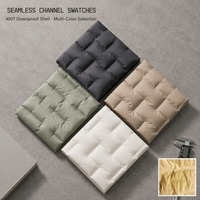 Fabricant Direct Tissu en Taffetas de Nylon 400T 93GSM Haute Densité Anti-Duvet pour Vêtements Matelassés et Manteaux Gonflés