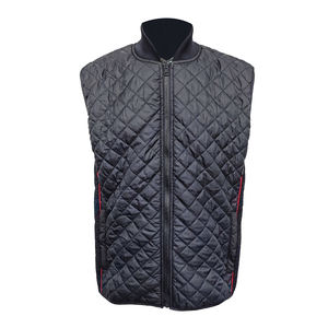 Veste chaude d'hiver personnalisée professionnelle gilet vêtements de travail multi-poches col montant décorations brodées Service OEM teint - Product Image 1