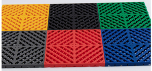 PP Plastic Car Wash Splicing <b>Grid</b> Grille Interlocking Garage Floor <b>System</b> - Product Image 5