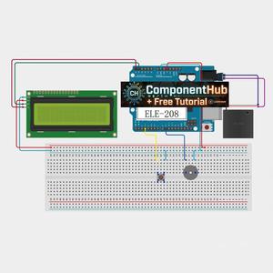<span class=keywords><strong>I2C</strong></span>-Schnittstelle <span class=keywords><strong>I2C</strong></span> LCD <span class=keywords><strong>1602</strong></span> Display-Bildschirm für Anzeigeprojekte, Elektronik-Starter-Kit mit Steckplatine, Jumper-Kabeln und Anleitung - Product Image 1