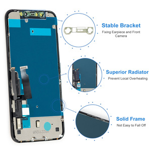 Nhà Máy Bán buôn 100% thử nghiệm <span class=keywords><strong>LCD</strong></span> cho <span class=keywords><strong>iPhone</strong></span> XR Màn hình hiển thị cảm ứng với kim loại nhà máy hiển thị cho <span class=keywords><strong>Iphone</strong></span> XR <span class=keywords><strong>LCD</strong></span> màn hình cảm ứng - Product Image 5