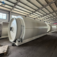 Usine de recyclage de pneus usagés de qualité industrielle à performance stable pour la gestion des déchets, équipement de pyrolyse