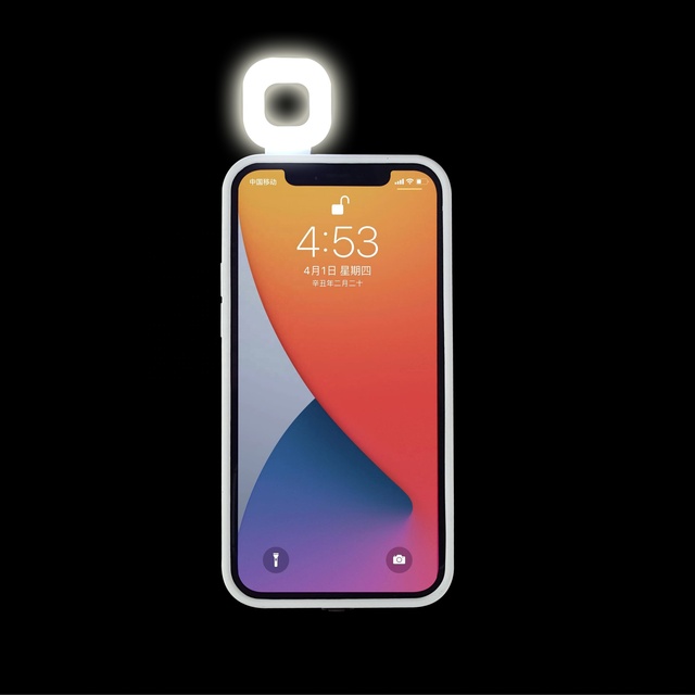 Smart Phone case with Led Blue/pink/green/white/black Cell Phone Cases case for Cell Phone