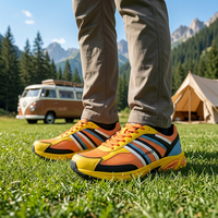 Chaussures de sport unisexes personnalisées en maille respirante pour la course et la marche en extérieur, avec amorti intégral, idéales pour l'été et le printemps