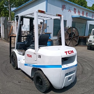 Chariot élévateur <span class=keywords><strong>diesel</strong></span> d'occasion TCM FD35 de fabrication japonaise, 3,5 tonnes, à prix réduit, en excellent état de fonctionnement, pour usage commercial. - Product Image 6